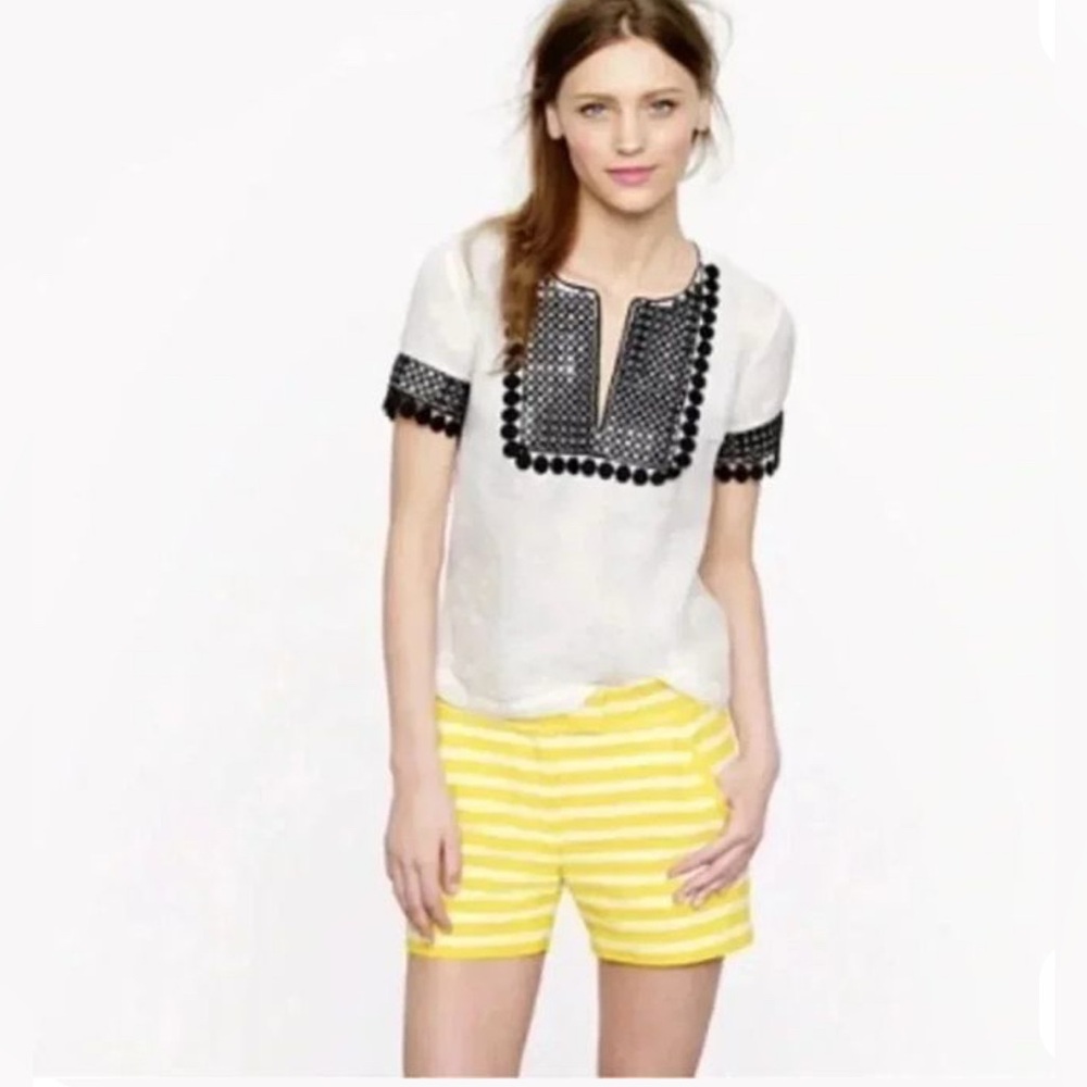 J. Crew Collection Linen Tunic - Picture 8 of 9